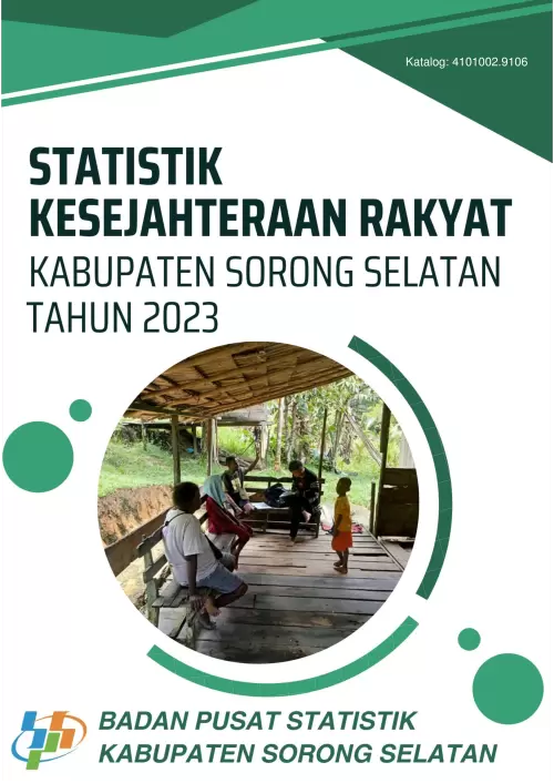Statistik Kesejahteraan Rakyat Kabupaten Sorong Selatan 2023